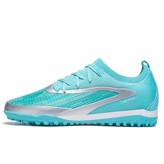 New Men Soccer Shoes Professional Society Turf Training Football Field Boots Non-Slip TF/FG Indoor Football Shoes 32-45