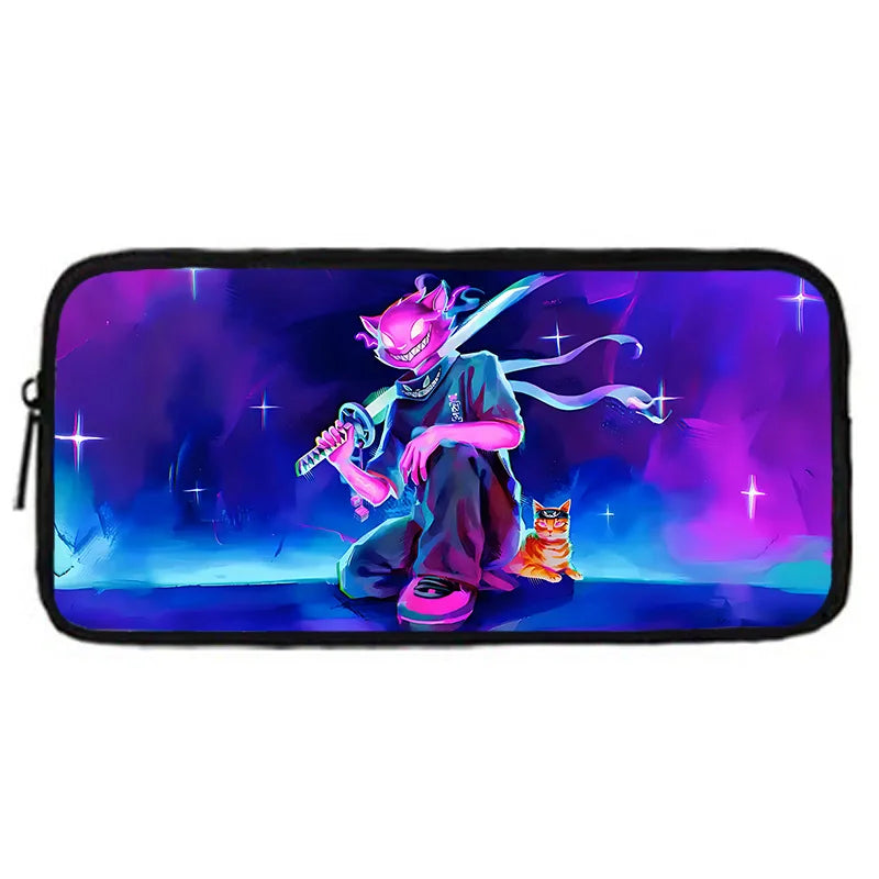 Hot Game Child School Backpack with Lunch Bags ,Design-F-FortniteS Pencil Bags ,School Bags for Boys Girls Best Gift