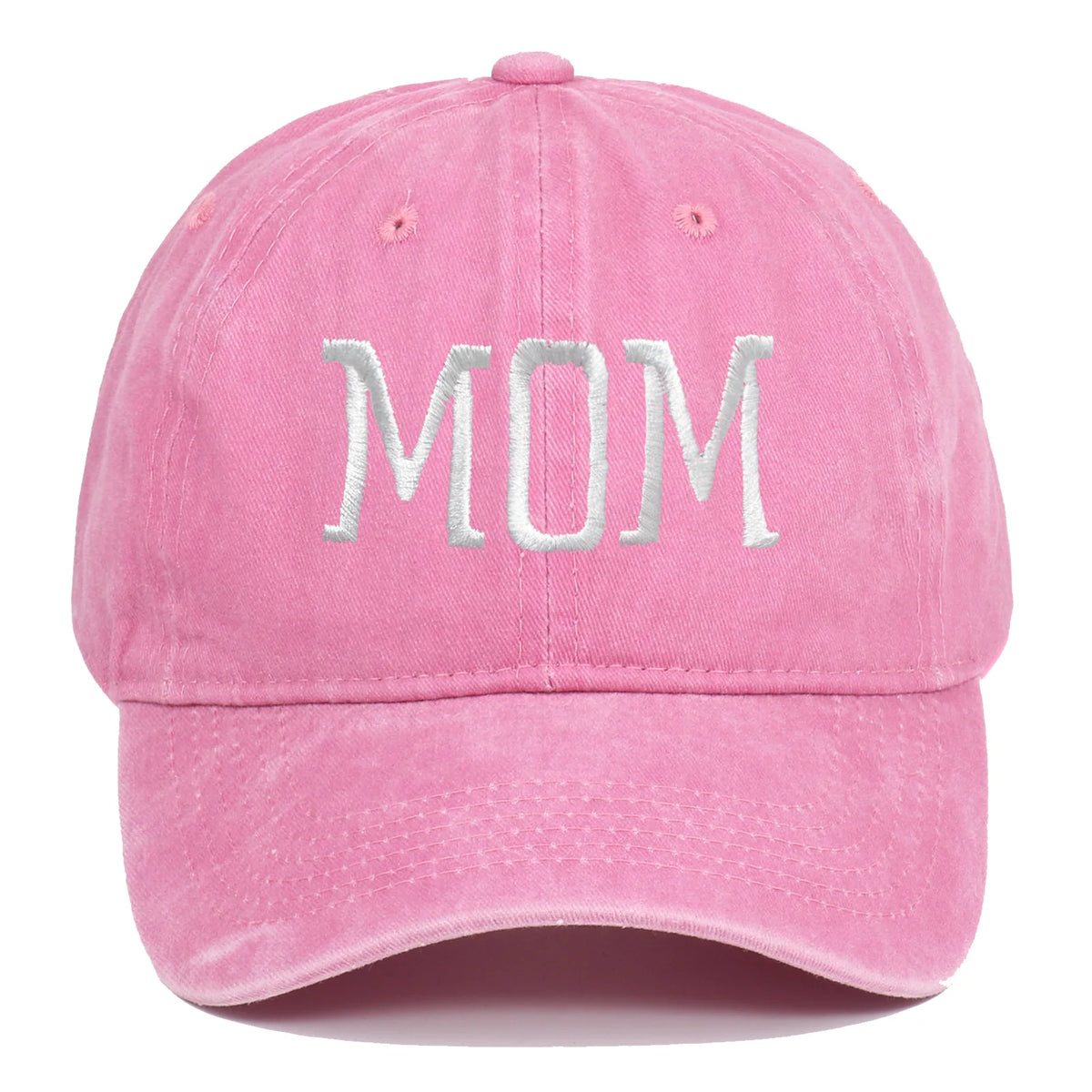 Mom and Dad Embroidered Baseball Hat Retro Sports Running Sunscreen Leisure Daily Versatile Travel Duck Tongue Hat