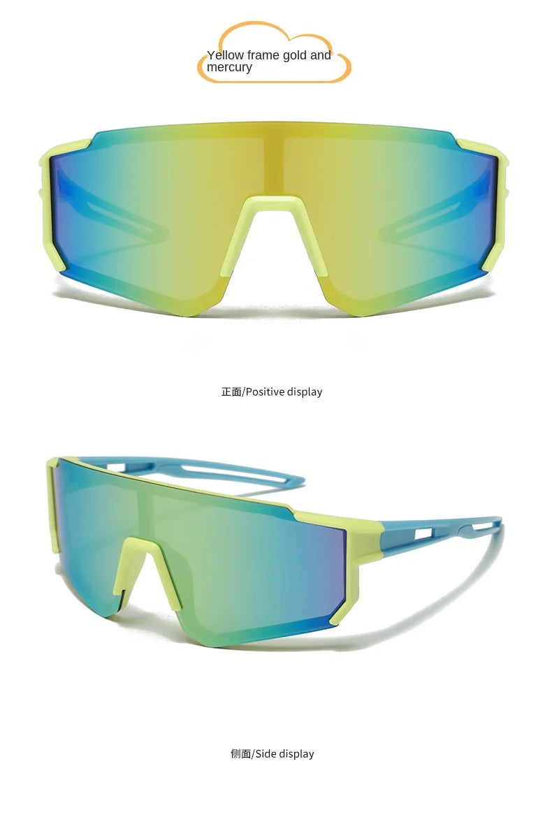 Fashion Colorful Cycling Sun Glasses Boy Girl Outdoor Sport Ride Protection Optical Glasses Climbing Skiing Children Goggles