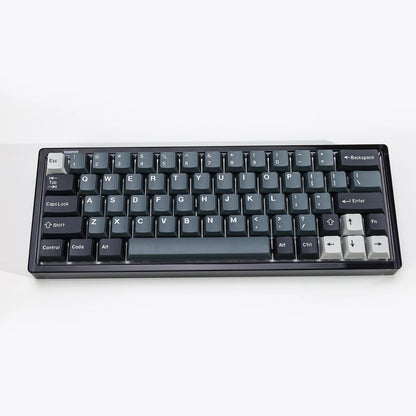 KBDiy 174 Teclas/Conjunto PBT GMK Apollo Keycap Double Shot Minimalista ISO Perfil Cherry para Teclado Mecânico Gaming Keycaps para MX