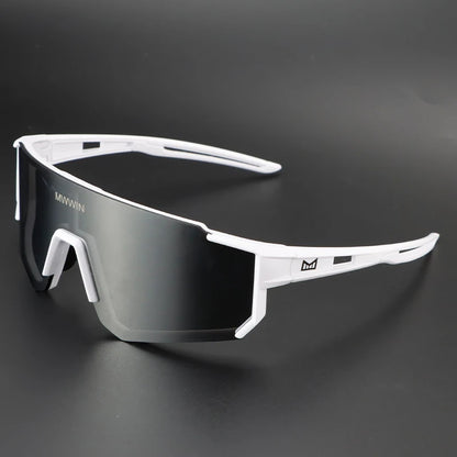 MWWIN Cycling Sunglasses MTB Glasses Bike Cycling UV400 Eyewear Men Women Bicycle Mountain Outdoor Sports Hiking Eyewear