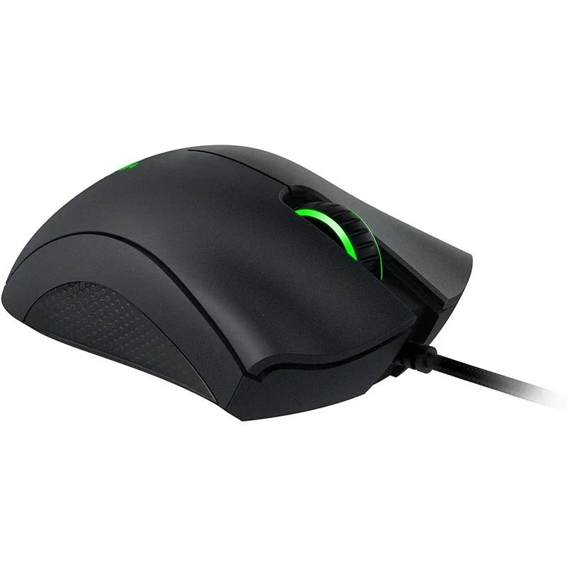 Mouse gaming cablato Razer DeathAdder Essential / Mouse cablati 6400DPI con 5 pulsanti indipendenti per laptop e PC gamer