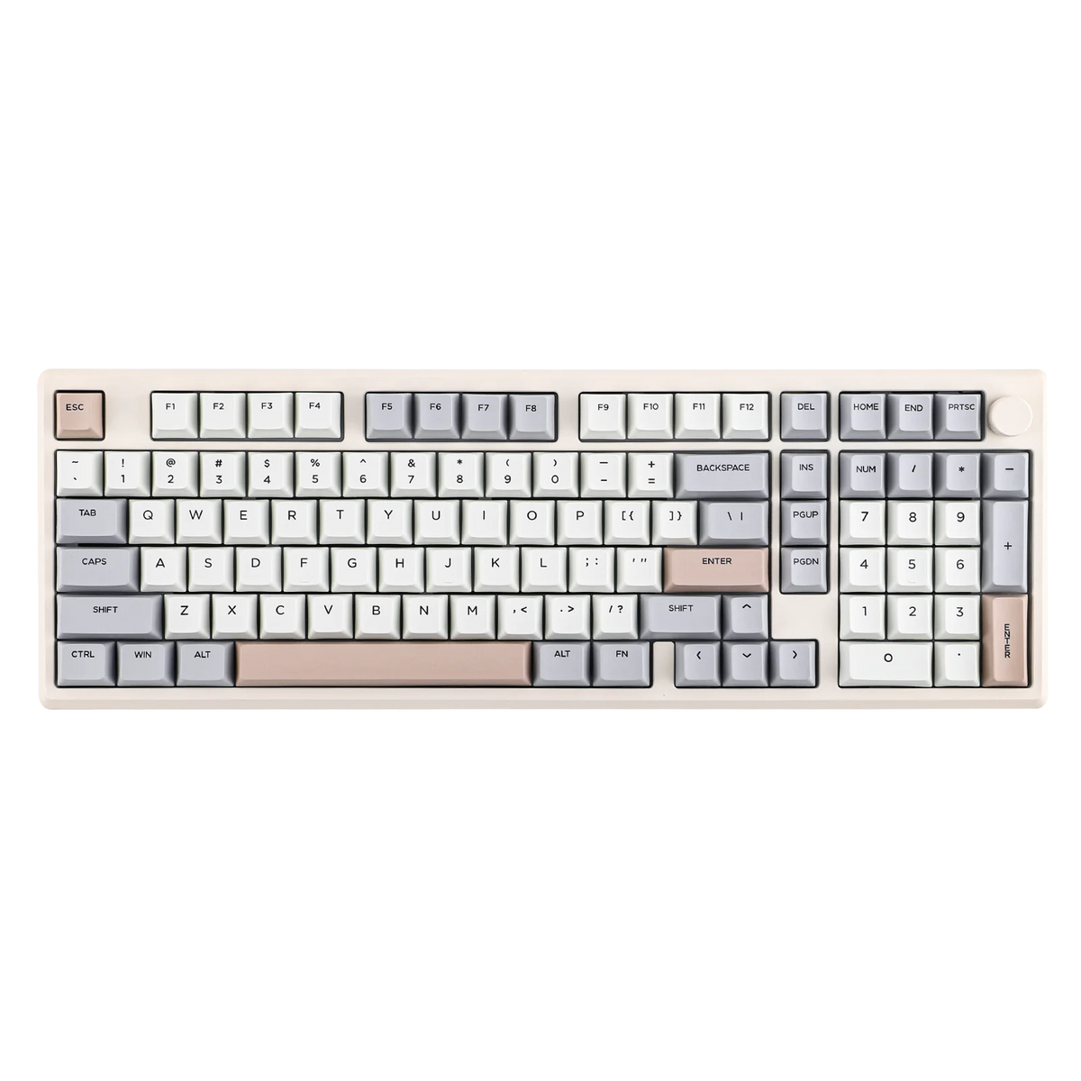 EPOMAKER Galaxy100 1800 ANSI US Layout Hot-Swap Gasket-Mounted Tri-mode Wireless Aluminum Mechanical Gaming Keyboard