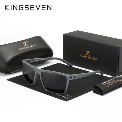 KINGSEVEN New Polarized Sunglasses Women Driving Classic Square Frame Sun Glasses sunglasses for Men Outdoor Travel 755