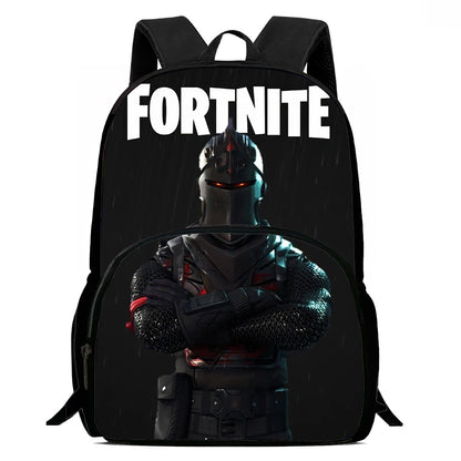 Kids School Backpack with Front Pocket, Light Weight Cartoon Fortnite Children Backpack For Age 6-9, Bags For Boys Girls