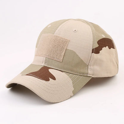 1pc Baseball Caps Camouflage Tactical Outdoor Soldier Combat Paintball Adjustable Hat Summer Snapback Sun Hats For Men Women