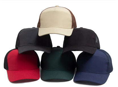Letnia czapka baseballowa z 7 panelami, modne czapki hip-hopowe z siateczką, męskie czapki typu trucker, czapki z daszkiem, czapki typu hardtop, czapki typu snapback, damskie, unisex, fajne, nowa marka