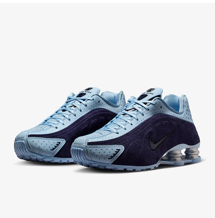 Chaussures de course rétro rembourrées Nike Authentic W SHOX R4 pour femme HQ7739-500
