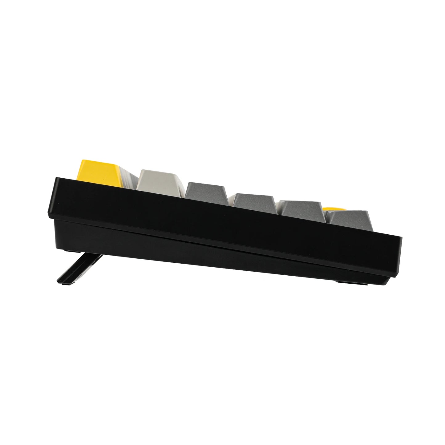 Teclado mecânico Ajazz AK820 Pro 75% com montagem gasket, Bluetooth 5.1/2.4G sem fios/com fios e ecrã TFT para Mac/Win