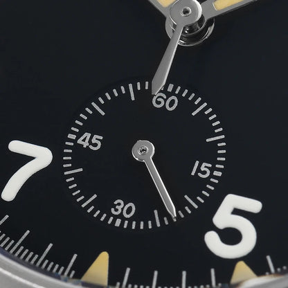 Militado ML1868KF Retro VK67 Quartz Chronograph Watch Stainless Steel Case 3 Dial Waterproof 100M  Multifunction Military Watch