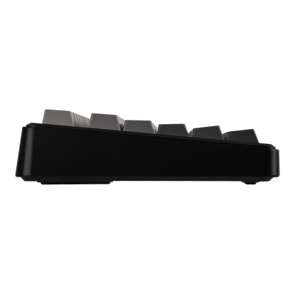 Teclado mecânico sem fios EPOMAKER X AULA F75 MAX Compact 75% ANSI Layout com ligação com fios/Bluetooth/2.4GHz, ecrã TFT e botão rotativo