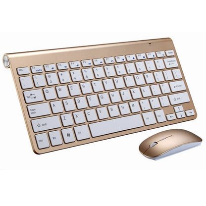 Conjunto de teclado e rato sem fios espanhol, hebraico, coreano e tailandês 2.4G Mini portátil para Windows, Mac e Android