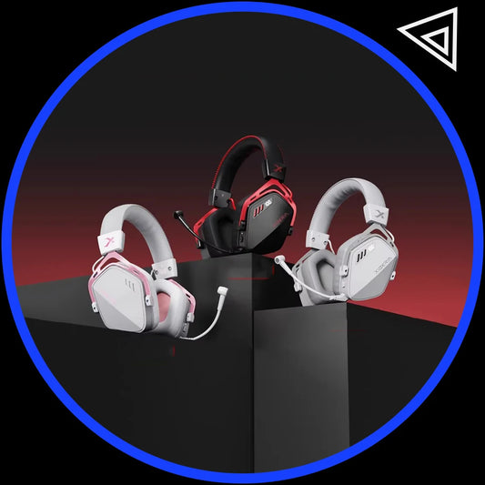 Casque sans fil XIBERIA K03S, trois modes, effet sonore surround 7.1, faible latence, écouteurs de jeu, longue durée de vie de la batterie, PC Gamer