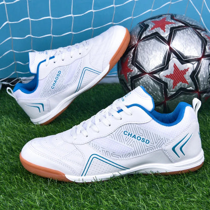 Professionelle fodboldstøvler til mænd, skridsikre futsal-træningssko, slidstærke, ultralette sneakers til udendørs og indendørs brug, unisex