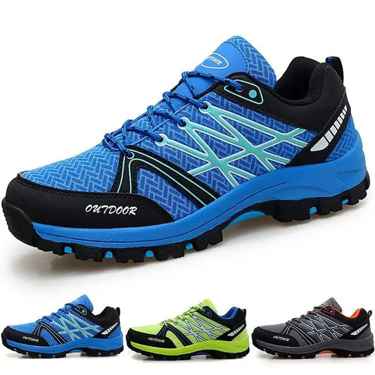Scarpe da trekking da uomo Brand in mesh traspirante, scarpe da viaggio outdoor impermeabili per caccia e pesca, scarpe sportive da montagna, fuoristrada e riding