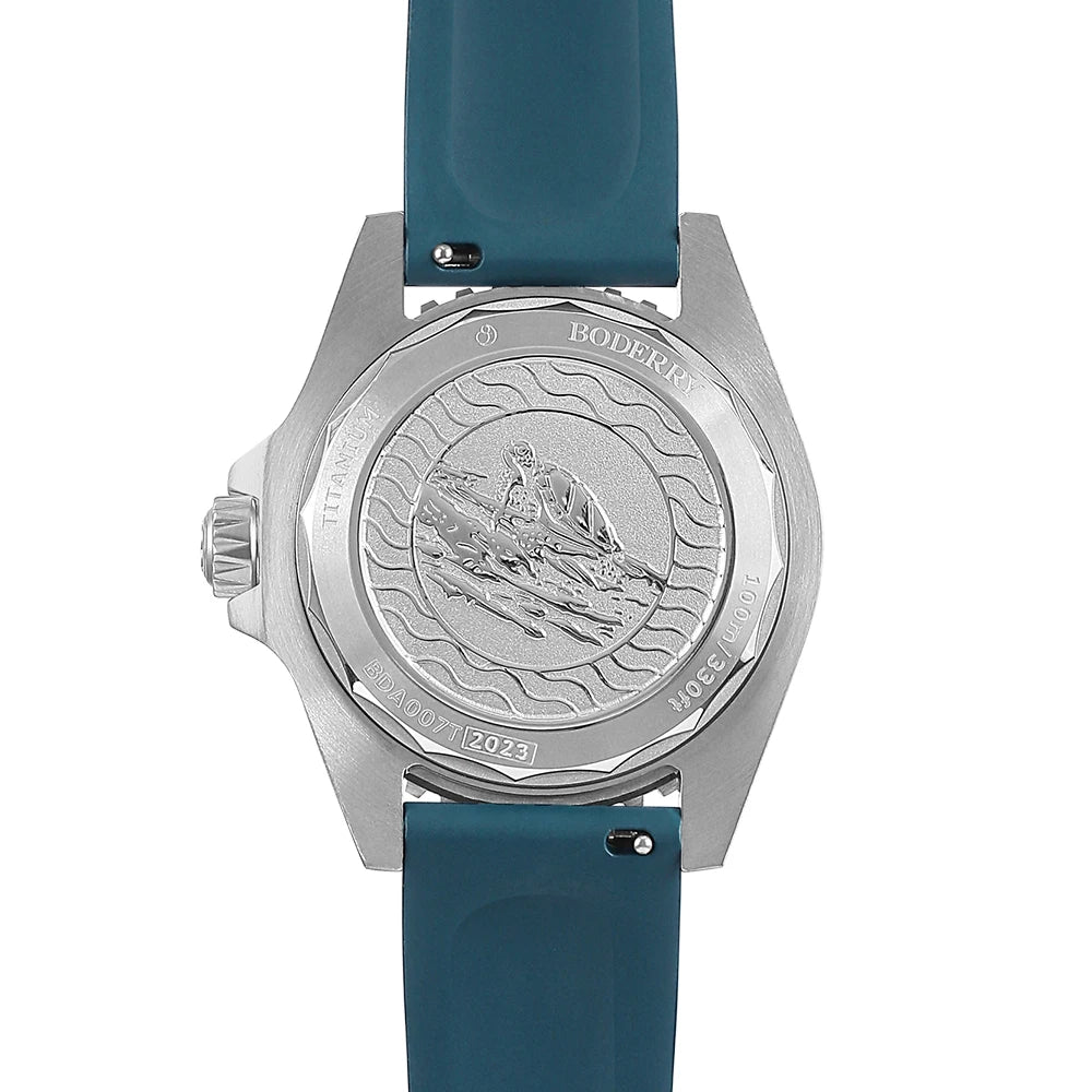 Boderry Bronze Watch Seaturtle Titanium Diver Luxury Wristwatch Automatic Mechanical Wristwatch Sport 200M Waterproof Luminous