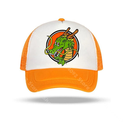 Dragon Ball baseball sapkák, anime karakterekkel nyomtatott napellenzős sapkák, gyerekeknek és felnőtteknek, nyári, lélegző, alkalmi sapkák, állítható csúcsú sapkák, ajándékok