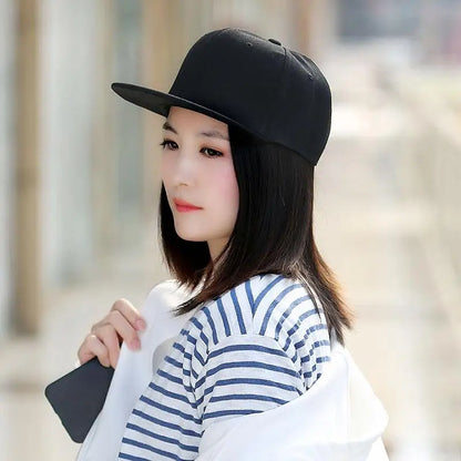 Men Women Multi Color Baseball Cap Peaked Cap Streetwear Hip hop Dad Hat wide Flat Brim Snapback Hat Outdoor Sun Hats for adult