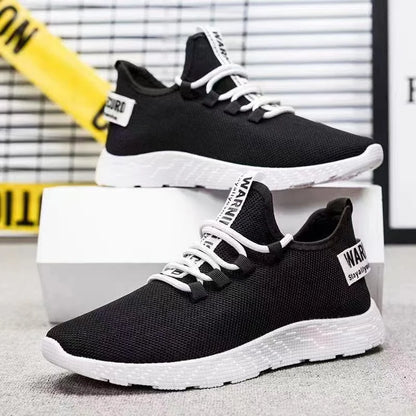 Męskie sneakersy casualowe, lekkie sportowe buty z siateczki na lato, męskie buty outdoorowe z miękką podeszwą, oddychające, wygodne, modne buty do biegania