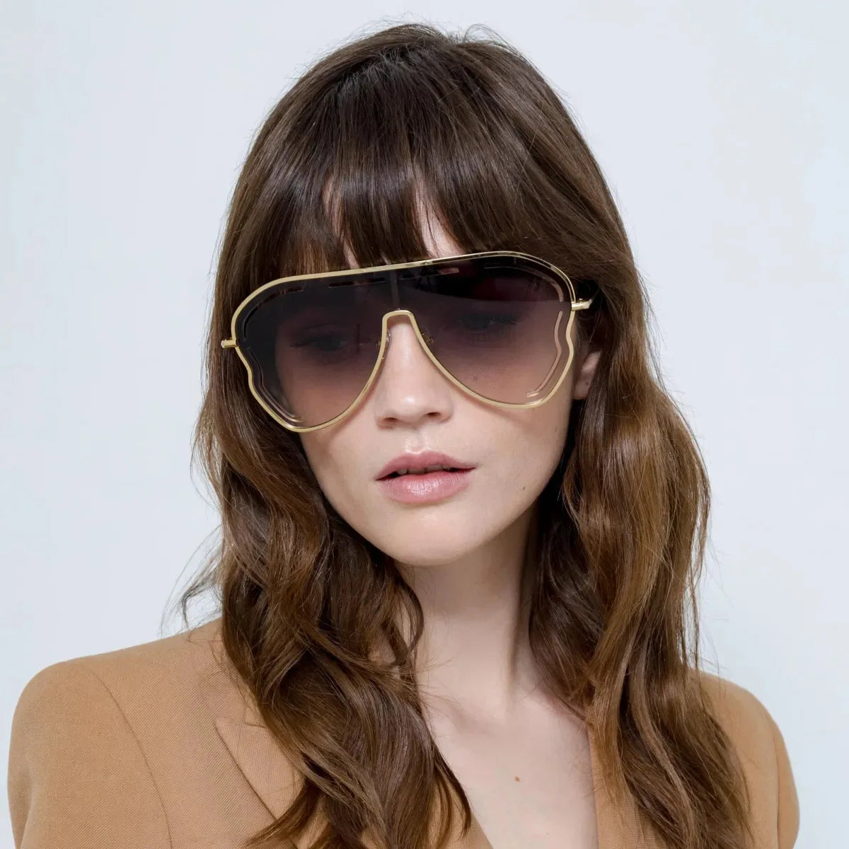 New Vintage Round Sunglasses Women Men Circular Pilot Sun Glasses Female Oval Eyewear Sunglasses for Male Female Eyeglasses