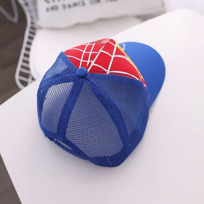 Czapka z daszkiem Spider-Man dla chłopców i dziewcząt, czapki z motywem superbohaterów, czapki przeciwsłoneczne, prezent urodzinowy dla dzieci, rekwizyty do cosplayu, modne czapki