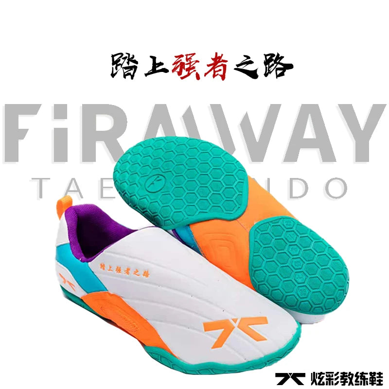 Firmway Professional Taekwondo Shoe for Unisex Soft Sole Kids Kung Fu  Comfortable Men Women Tai Chi Karate Shoes White Sneakes