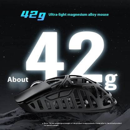 WLmouse Beast X Max Wireless Gaming Mouse with PAW3950HS Sensor, Magnesium Alloy, 8K Polling Rate, Ultra-Lightweight Wireless Gaming Mouse
