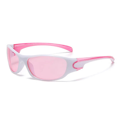 New Punk Y2K Sunglasses Women Goggle Luxury Brand Wrap Square Sun Glasses 2000'S Shades Eyewear UV400 Female Designer Eyeglasses