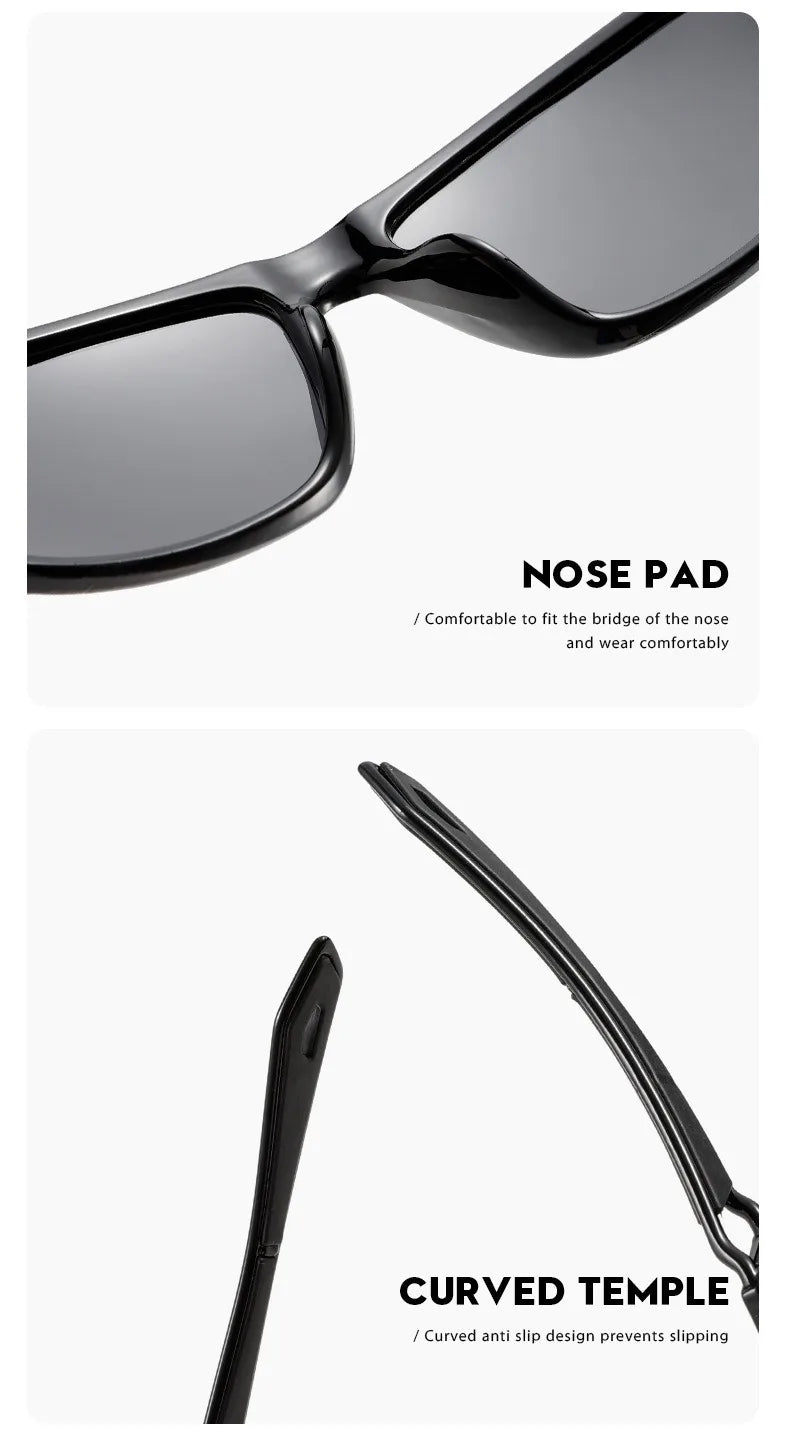 Okum fashion polarized glasses UV400, anti UV, anti glare, strong light, suitable for cycling, driving, fishing, etc