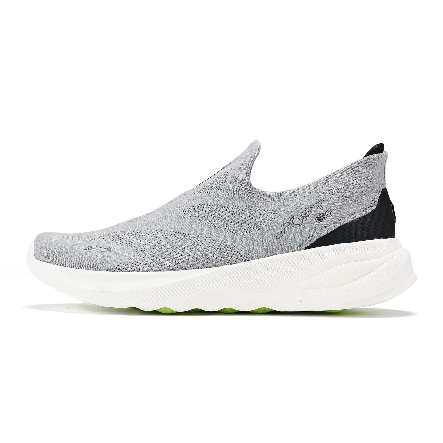 Li-Ning SOFT GO 2 KNIT slip-on fritids-gåsko til mænd – støddæmpende, komfortable og stabile LiNing mesh-jogging- og daglige sportssneakers AGLV017