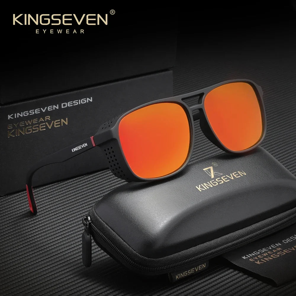 KINGSEVEN Brand Polarized Sunglasses Classic Design UV400 Eyewear For Men Women Outdoor Sport Glasses