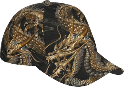 Dragon Snapback sapka – Férfi baseball sapkák – Férfi napszemüveg – Állítható, menő trucker sapka nőknek és férfiaknak