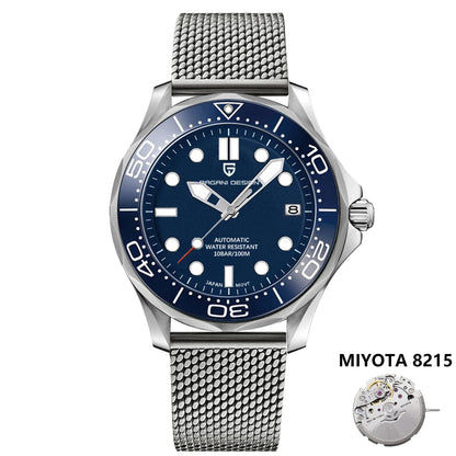 2025 New PAGANI DESIGN Men's Watches Luxury Automatic Watch For Men NH35A Mechanical Wrist watch Men AR Sapphire crystal Clock