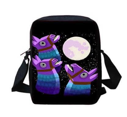 Popular Game FortniteS Child School Backpack With Shoulder Bag Pencil Bags School Bags for Boys Girls Best Gift