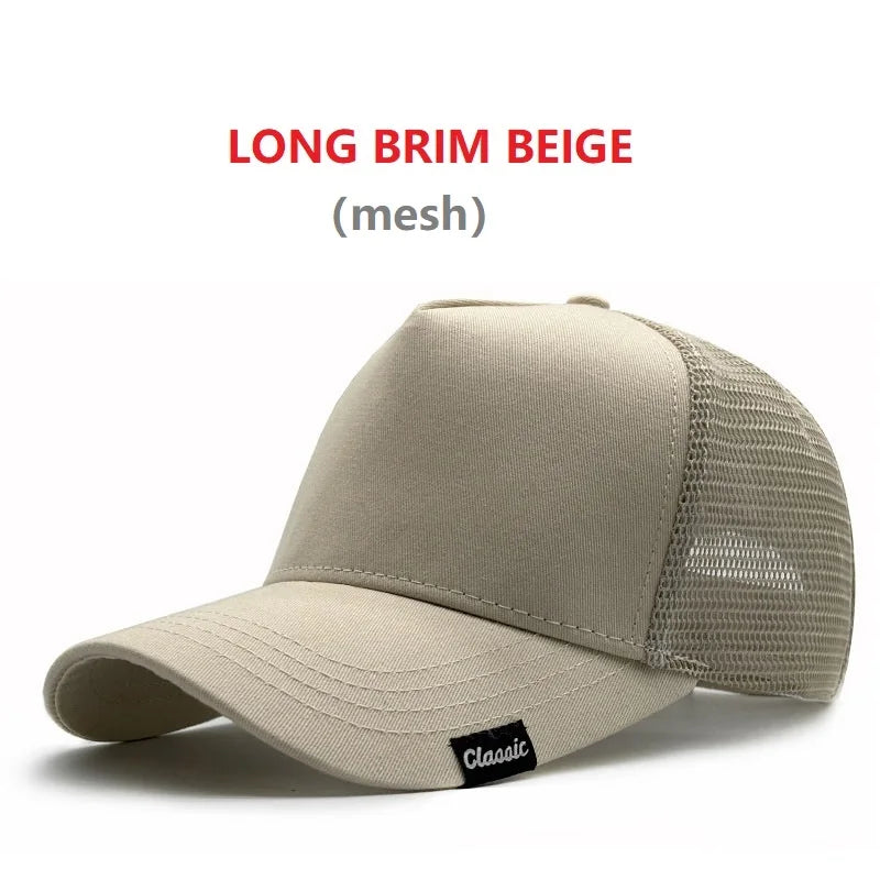 Bejzbol kape za muškarce s velikom glavom, za žene, XXL, prevelike, visoke krune, podesive, jednobojne, s kopčom (snapback), 56-60 cm, 60-65 cm