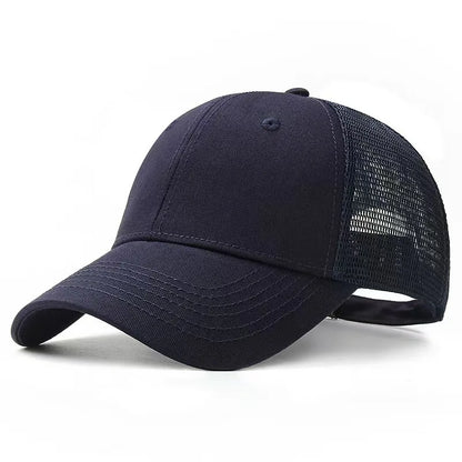 Big Head Man Plus Size Baseball Cap Summer Cotton Mesh Trucker Hat 3d Large Size Snapback 56-60cm 60-68cm OVERSIZE