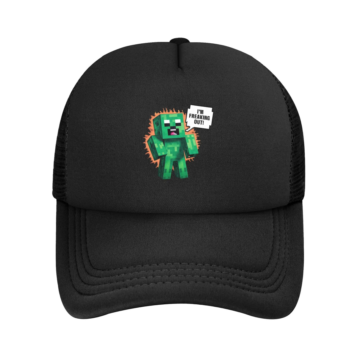 Unisex Creepers mob matricás Trucker sapka Hálós baseball sapka Snapback sapkák Kalapok Napellenző sapkák Légáteresztő golfsapkák Nyári