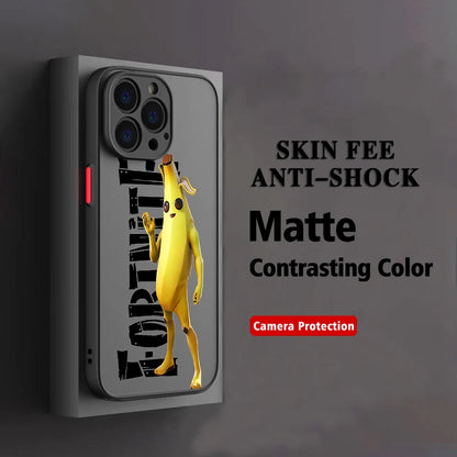 Hot Game F-Fortnite Phone Case For Xiaomi Redmi Note 14 13 12 12S 11 11S 10 10S 9T 9S 8 7 Pro Plus 4G 5G Matte Clear Back Cover