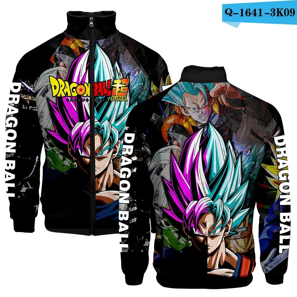 Dragon Ball Goku Hoodies Kids Boys Sweatshirts Anime Clothes Costume Hoody Gohan Beerus Pullovers Men Women Tracksuits Tops