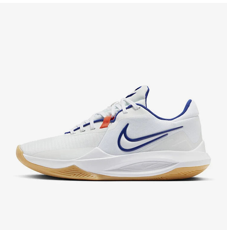 Nike Official Genuine Precision VI Men's Durable Practical Basketball Shoes HV1796-141