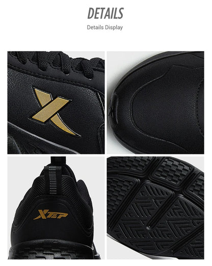 Xtep Men's Running Shoes Lightweight Surface Training Comfortable Breathable Jogging Stability Outdoor Shoes 879419110032
