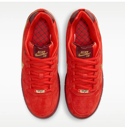 Nike Authentic Four Seasons Style Men's Women's Wear-Resistant Trendy Lace-Up Low-Top Sneakers IQ5648-600