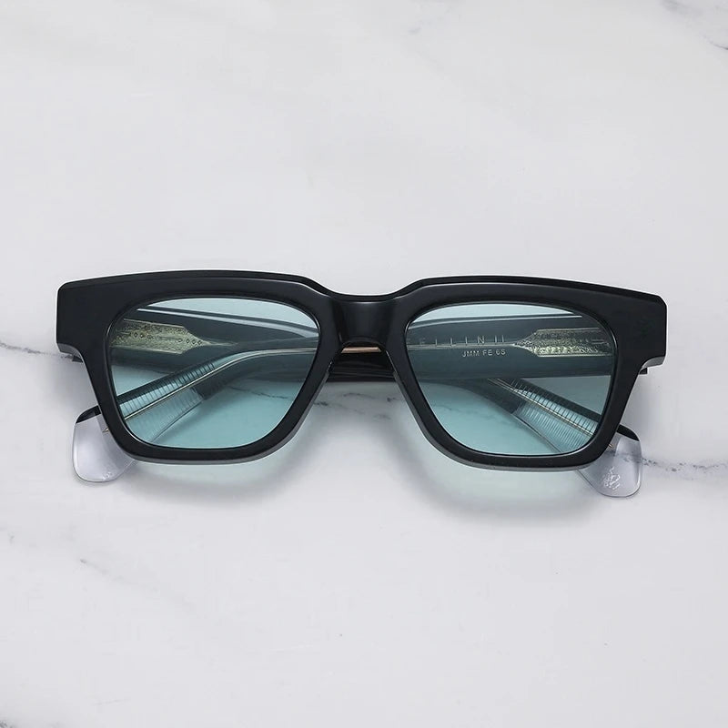 JMM FELLINI Female Sunglasses Thick Acetate Popular Luxury Woman Sunglasses 2025 Jacques Men's Sunglasses With Original Case