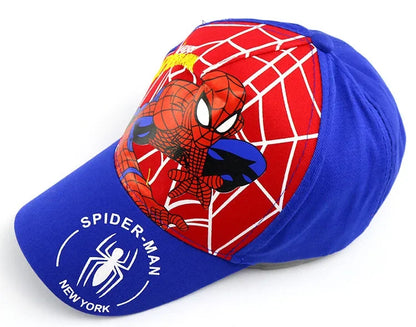 Czapka z daszkiem Spider-Man dla chłopców i dziewcząt, czapki z motywem superbohaterów, czapki przeciwsłoneczne, prezent urodzinowy dla dzieci, rekwizyty do cosplayu, modne czapki