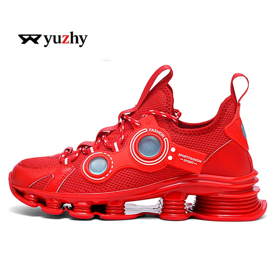 Men's Basketball Shoes Breathable Cushioning Non-Slip Wearable Running Shoes Gym Training Athletic Basketball Sneakers for Men
