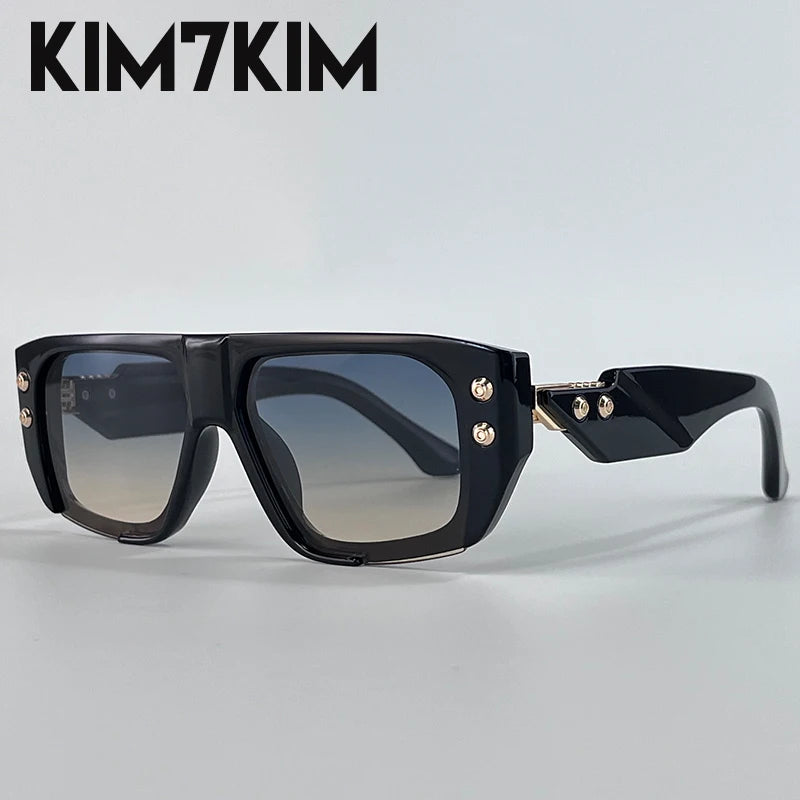 Steampunk Square Polarized Sunglasses Men Big 2026 Luxury Brand Punk UV400 Driving Sun Glasses Fashion Eyewear For Male Shades