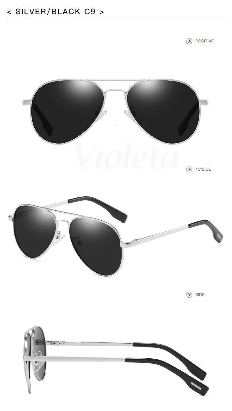 Punk Rock Polarized Sunglasses Color Film Sunglasses Han Edition Mirror Face Fashion Sun Glasses T1001