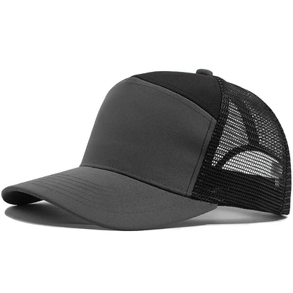 Letnia czapka baseballowa z 7 panelami, modne czapki hip-hopowe z siateczką, męskie czapki typu trucker, czapki z daszkiem, czapki typu hardtop, czapki typu snapback, damskie, unisex, fajne, nowa marka