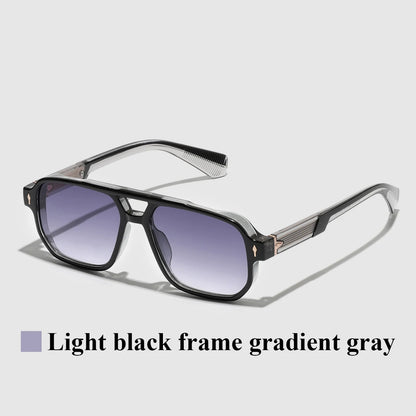 Retro 2026 Transparent Frame Sunglasses for Men and Women luxury brand designer UV400 Protection, Stylish for Driving & Outdoors